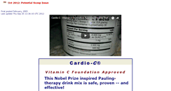 Desktop Screenshot of cardio-c.com